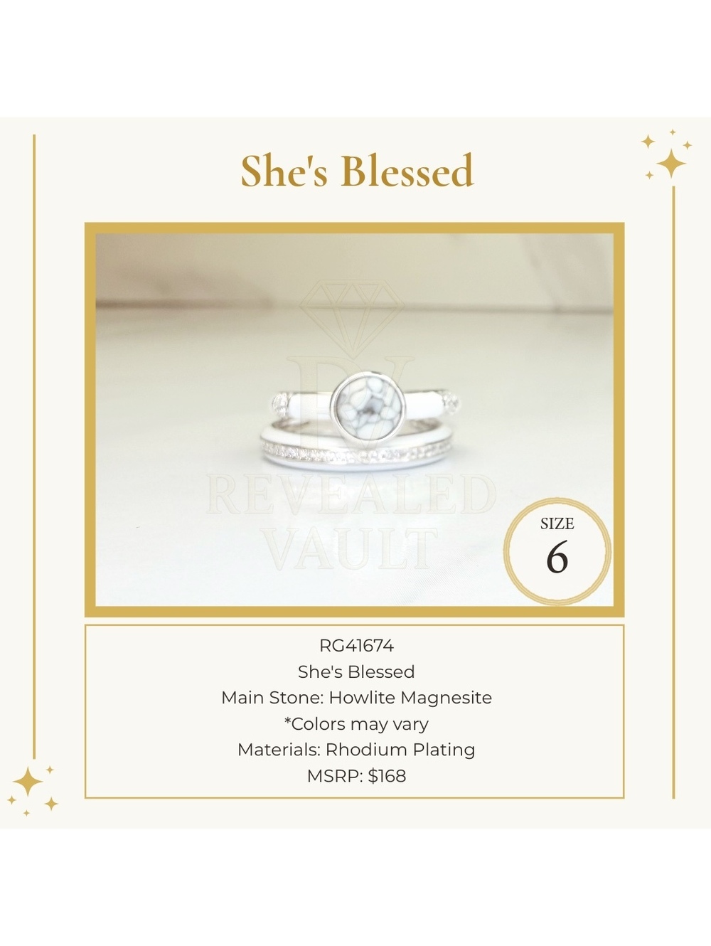 She's Blessed - Size 6 - OG